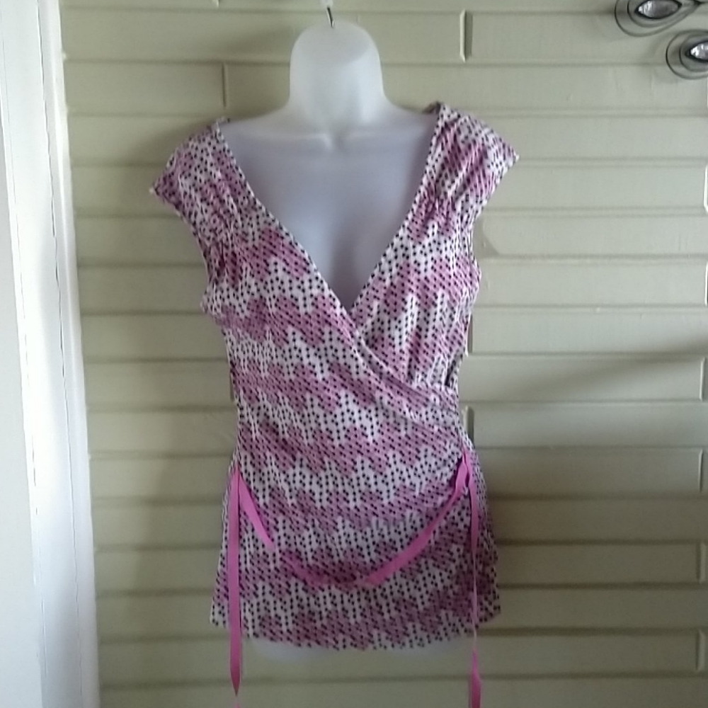Crossover top with a little sparkle